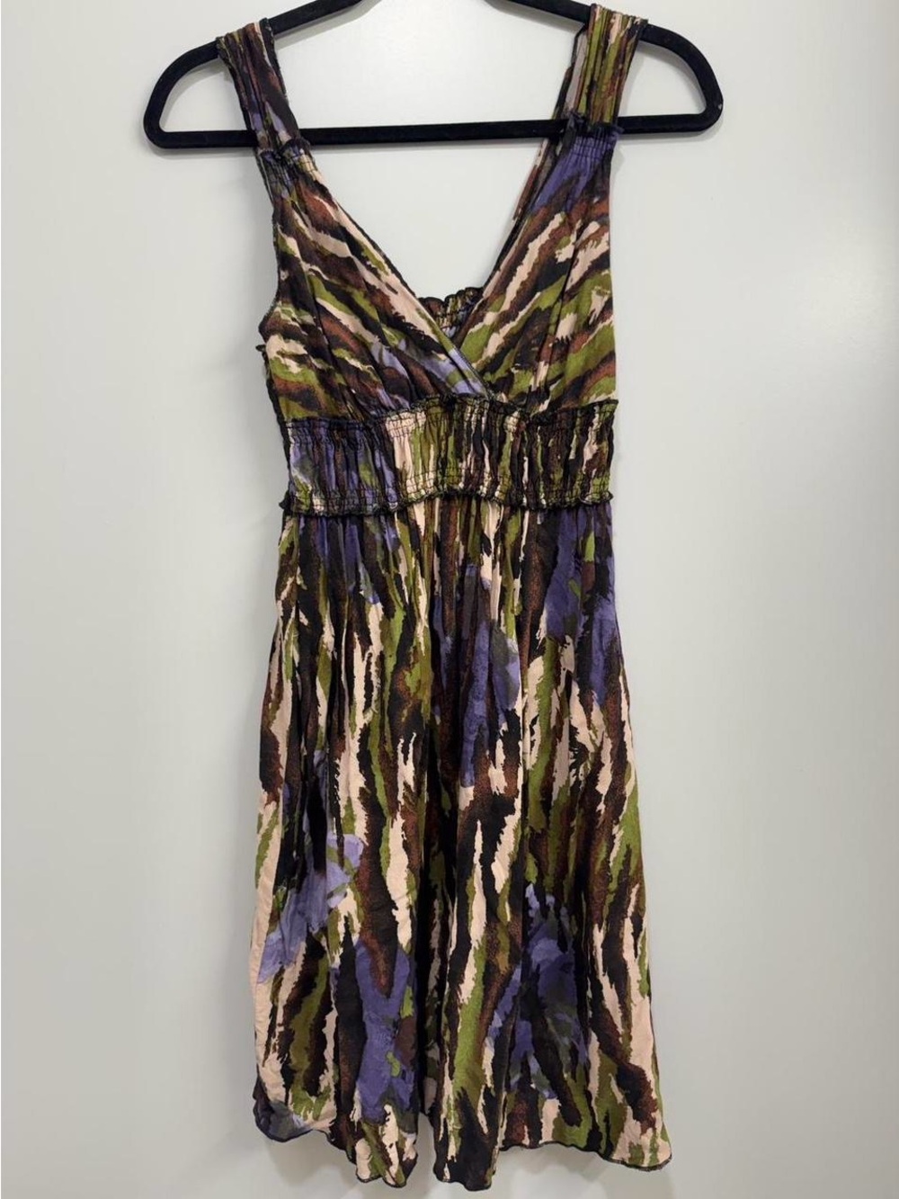 Y2K Psychedelic Swirl Midi Dress Retro Pucci Style Abstract Print Boho Chic